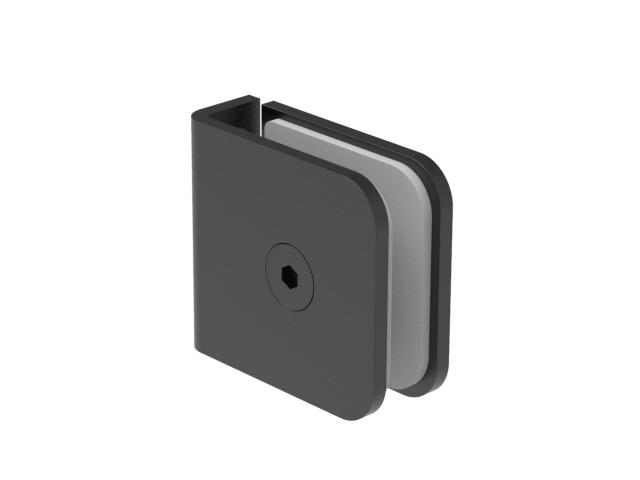 Glashalter, AISI 304, BLACK